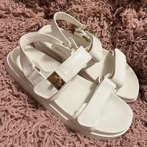 Women's Jonie Ankle Strap Footbed Sandals - A New Day™